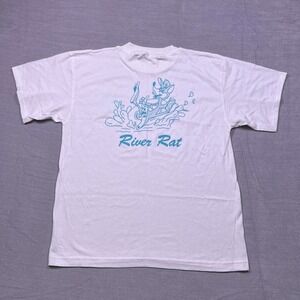 VTG Murinas Best Mens White Ramada Express Hotel Casino Laughlin NV River Rat‎